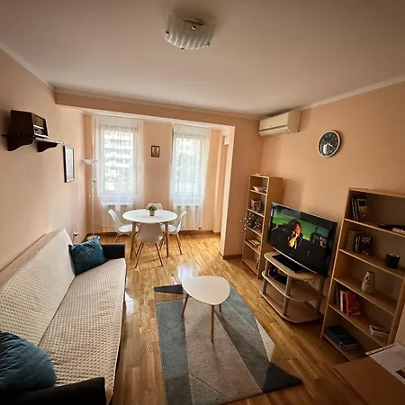 Nice And Bright Apt In Center, 2 Balconies Belgrad Exteriör bild